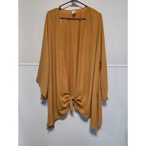 Women's Unbranded Yellow Shrug & Poncho L-XL